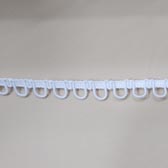 Gomblyuk  bortni - WHITE (feh�r)